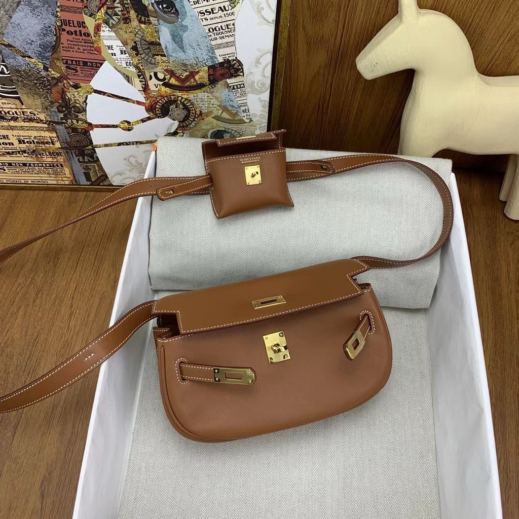 Hermès Kelly Moove Gold Swift Gold Hardware