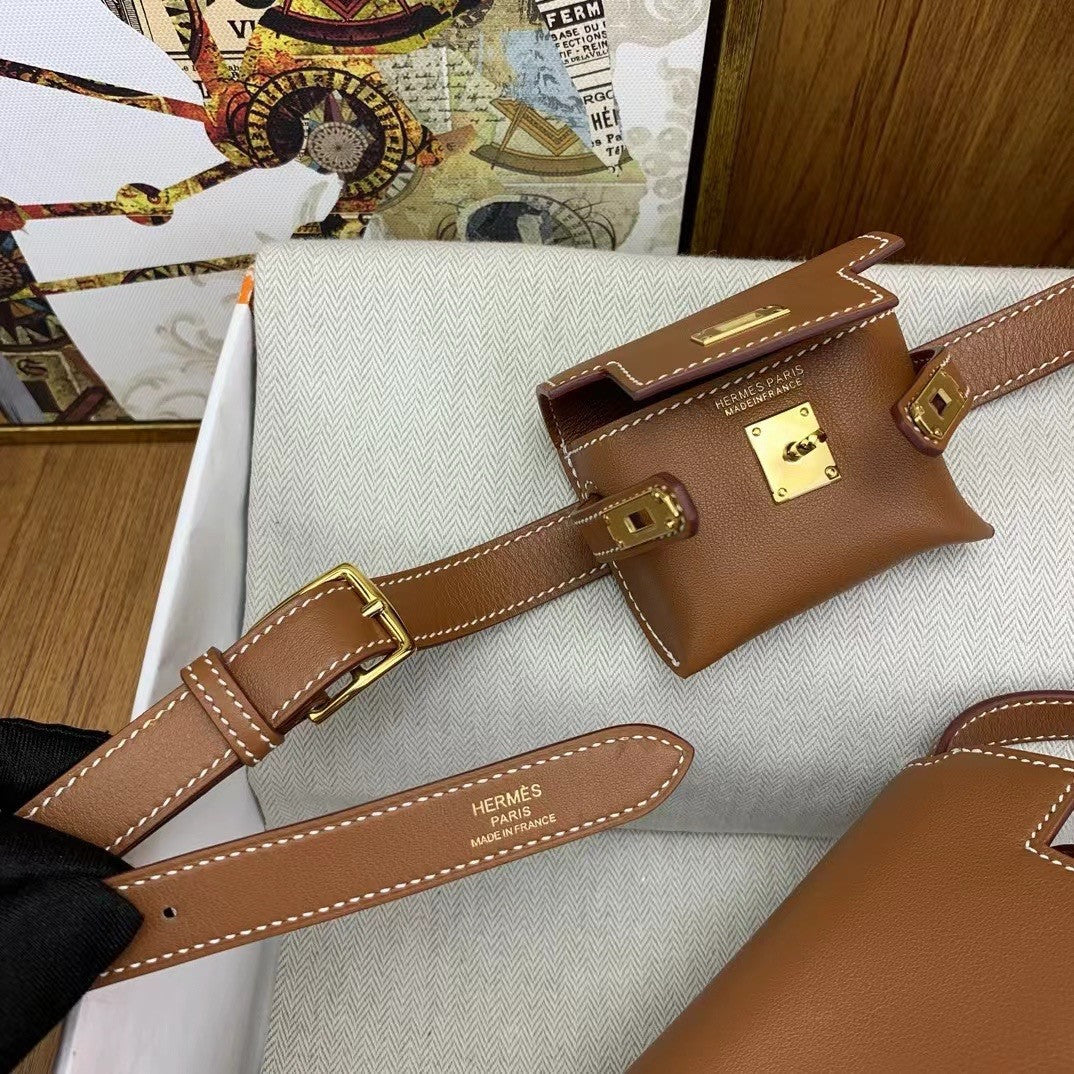 Hermès Kelly Moove Gold Swift Gold Hardware