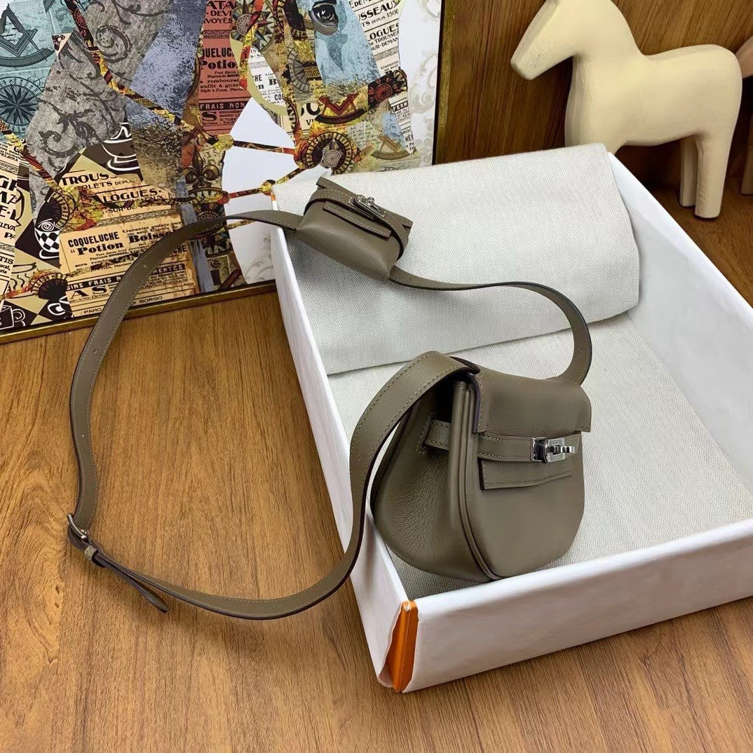 Hermès Kelly Moove Etoupe Swift Palladium Hardware