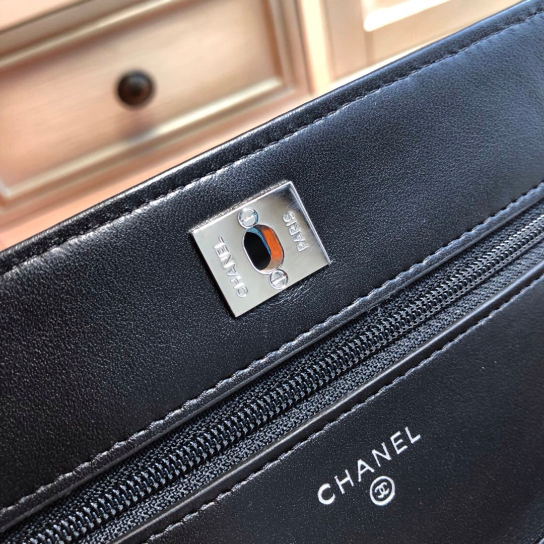 Chanel Lizard Flap Bag
