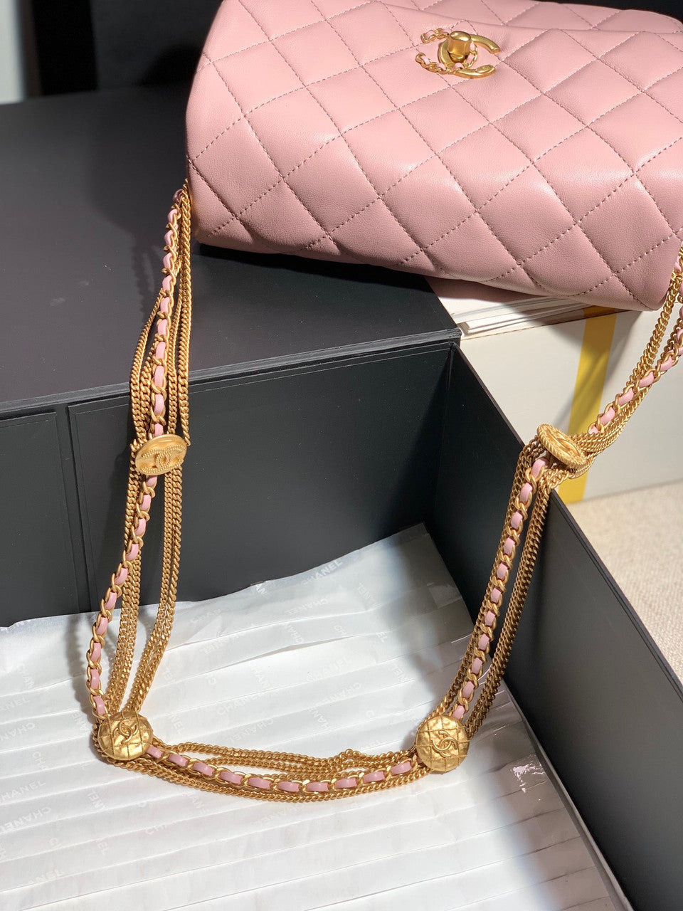 Chanel MINI FLAP BAG PINK