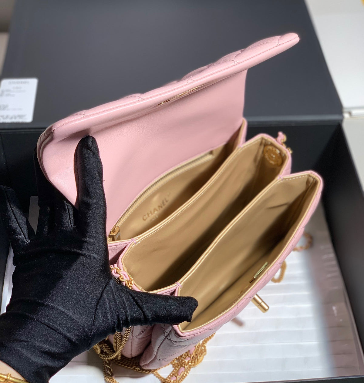 Chanel MINI FLAP BAG PINK