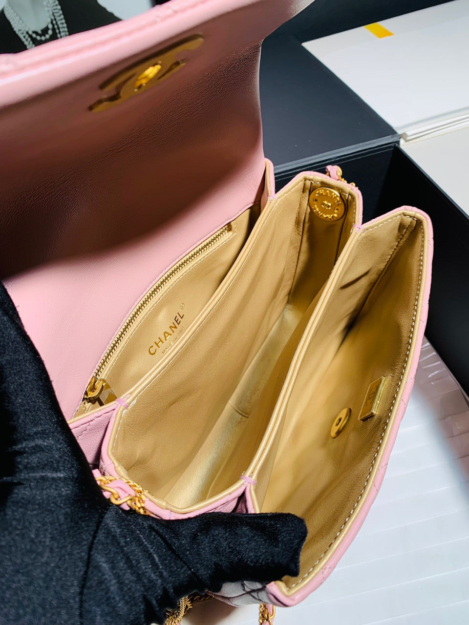 Chanel MINI FLAP BAG PINK