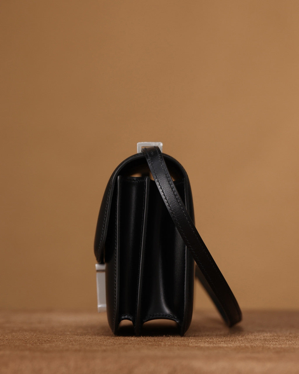 Hermes Constance 19 Mirror Black Box calf leather Palladium hardware