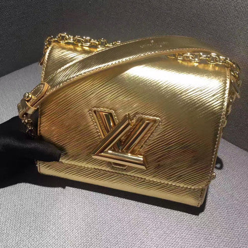Louis Vuitton Gold Epi Twist Bag 2015 collection