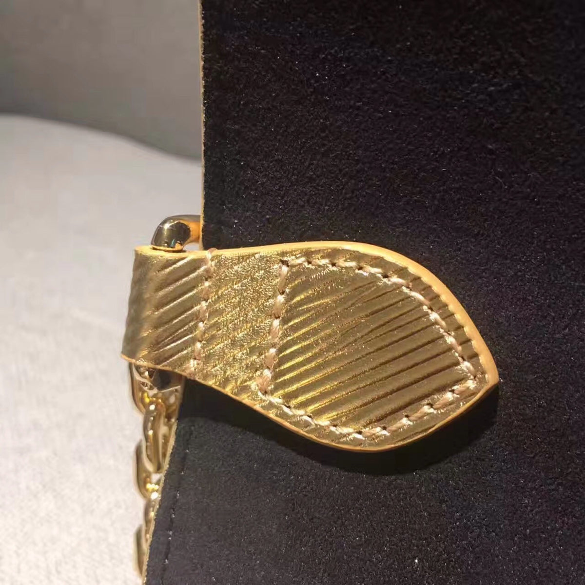 Louis Vuitton Gold Epi Twist Bag 2015 collection