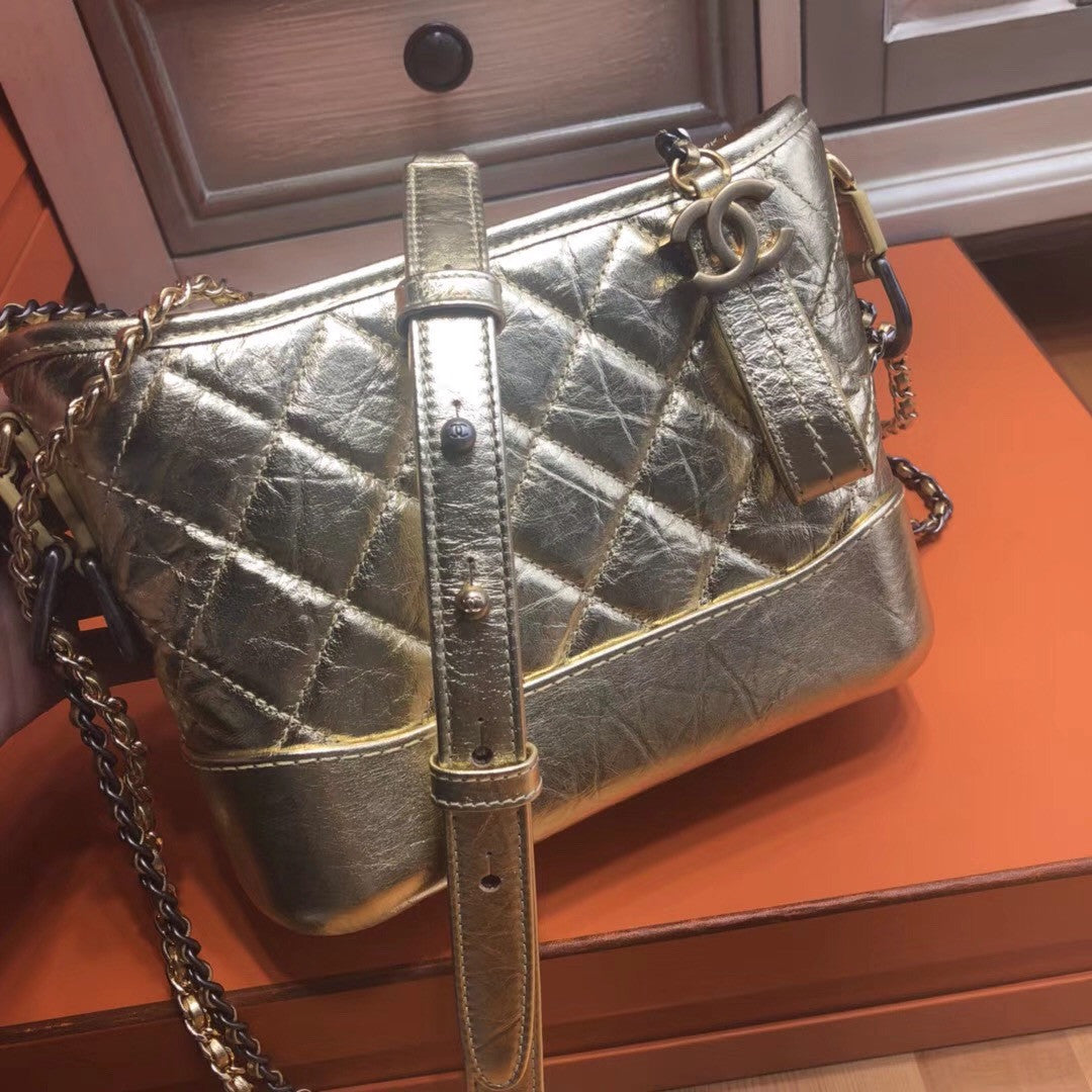 Chanel's Gabrielle Hobo Bag Gold