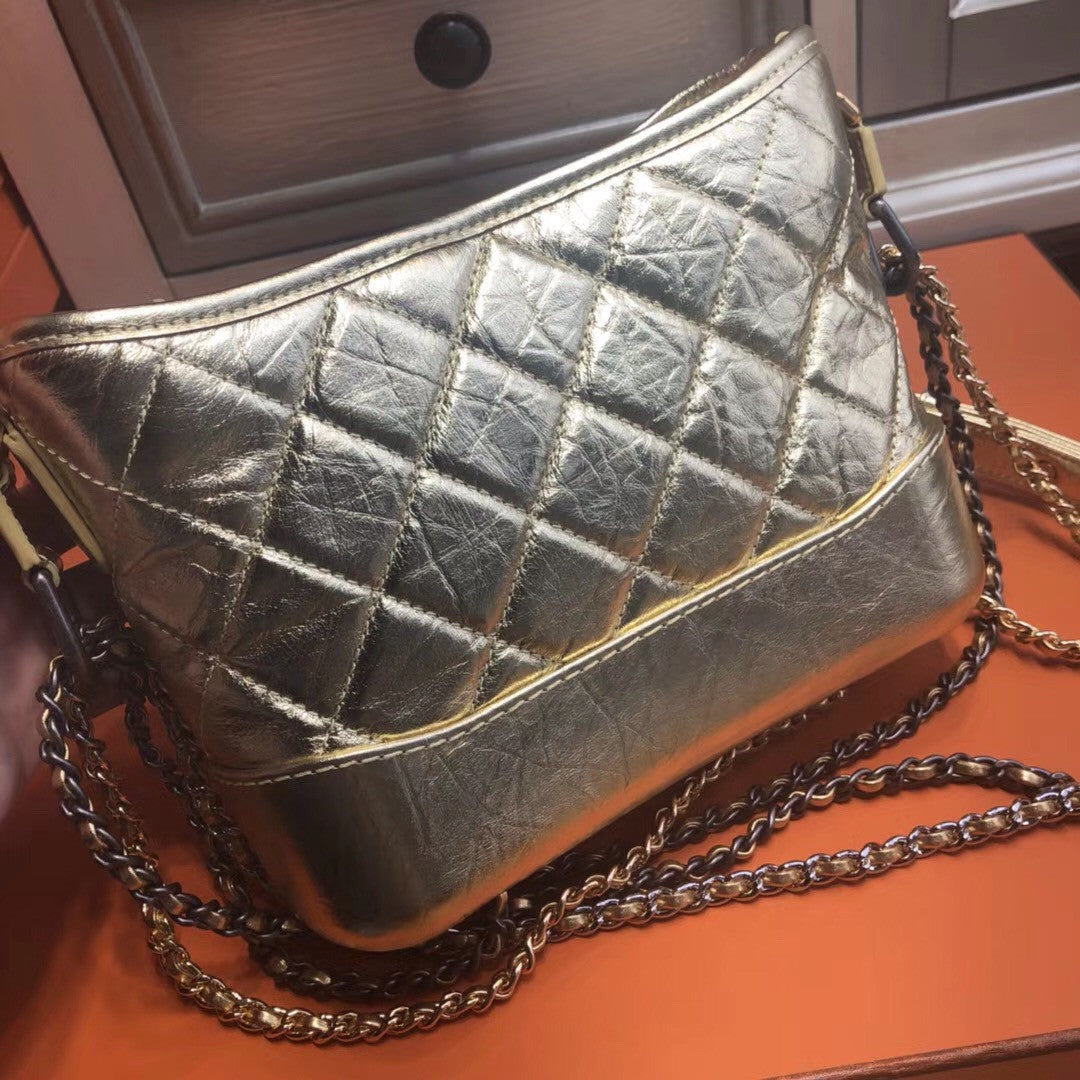 Chanel's Gabrielle Hobo Bag Gold