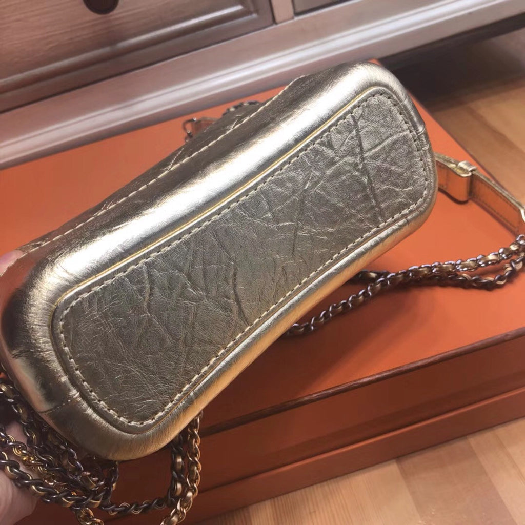 Chanel's Gabrielle Hobo Bag Gold