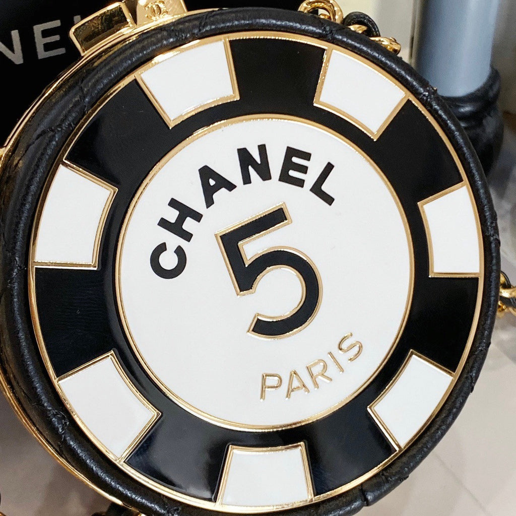Chanel CLUTCH WITH CHAIN SS2023 Black