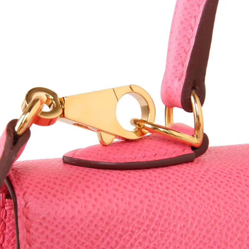 Hermès U5 Rose Lipstick  Kelly 32  Epsom Gold Hardware