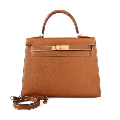 Hermès Gold Kelly 32  Epsom Gold Hardware