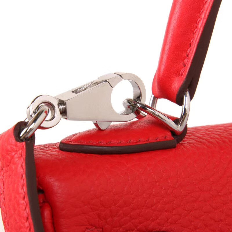 Hermès S5 Rouge Tomate  Kelly 32  Togo Palladium Hardware