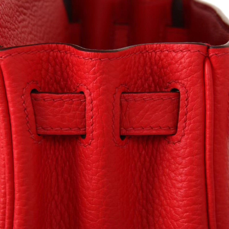 Hermès S5 Rouge Tomate  Kelly 32  Togo Palladium Hardware