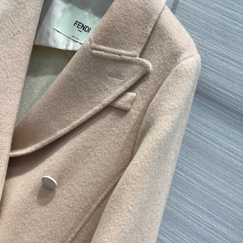 Fendi Beige wool coat