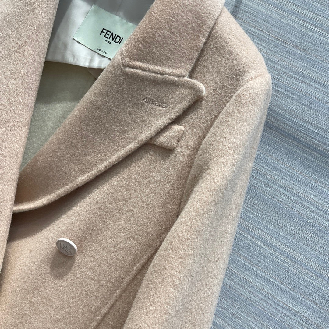Fendi Beige wool coat