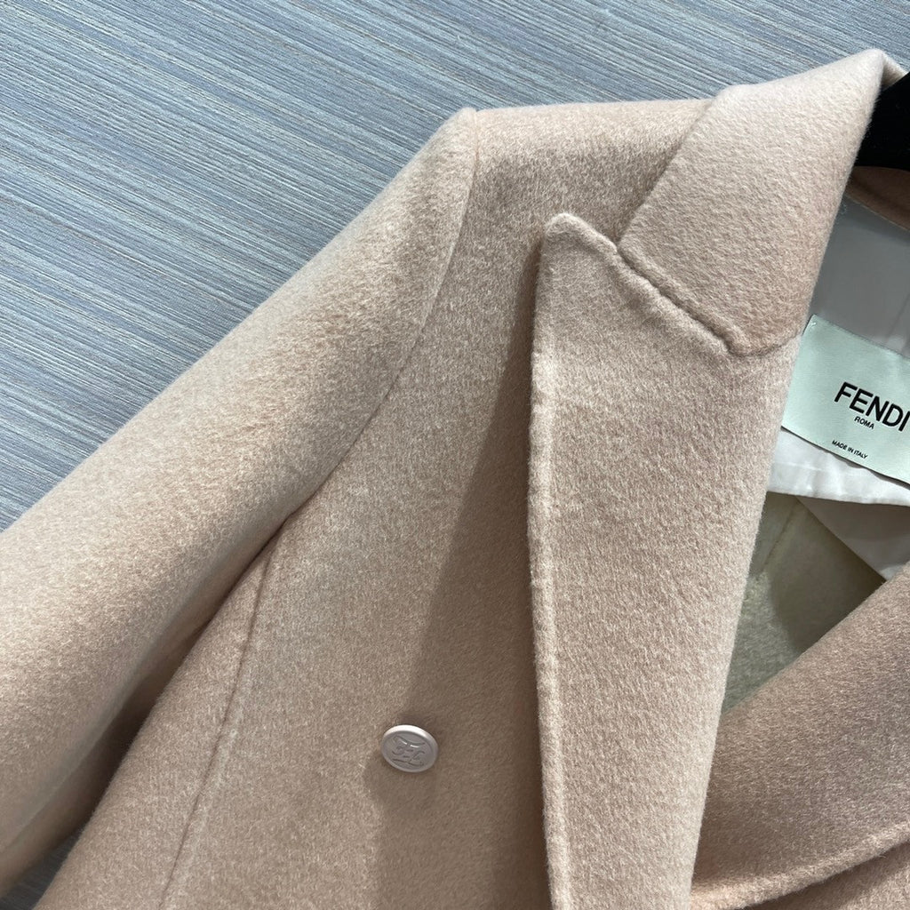 Fendi Beige wool coat