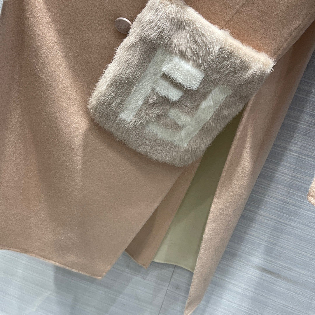 Fendi Beige wool coat