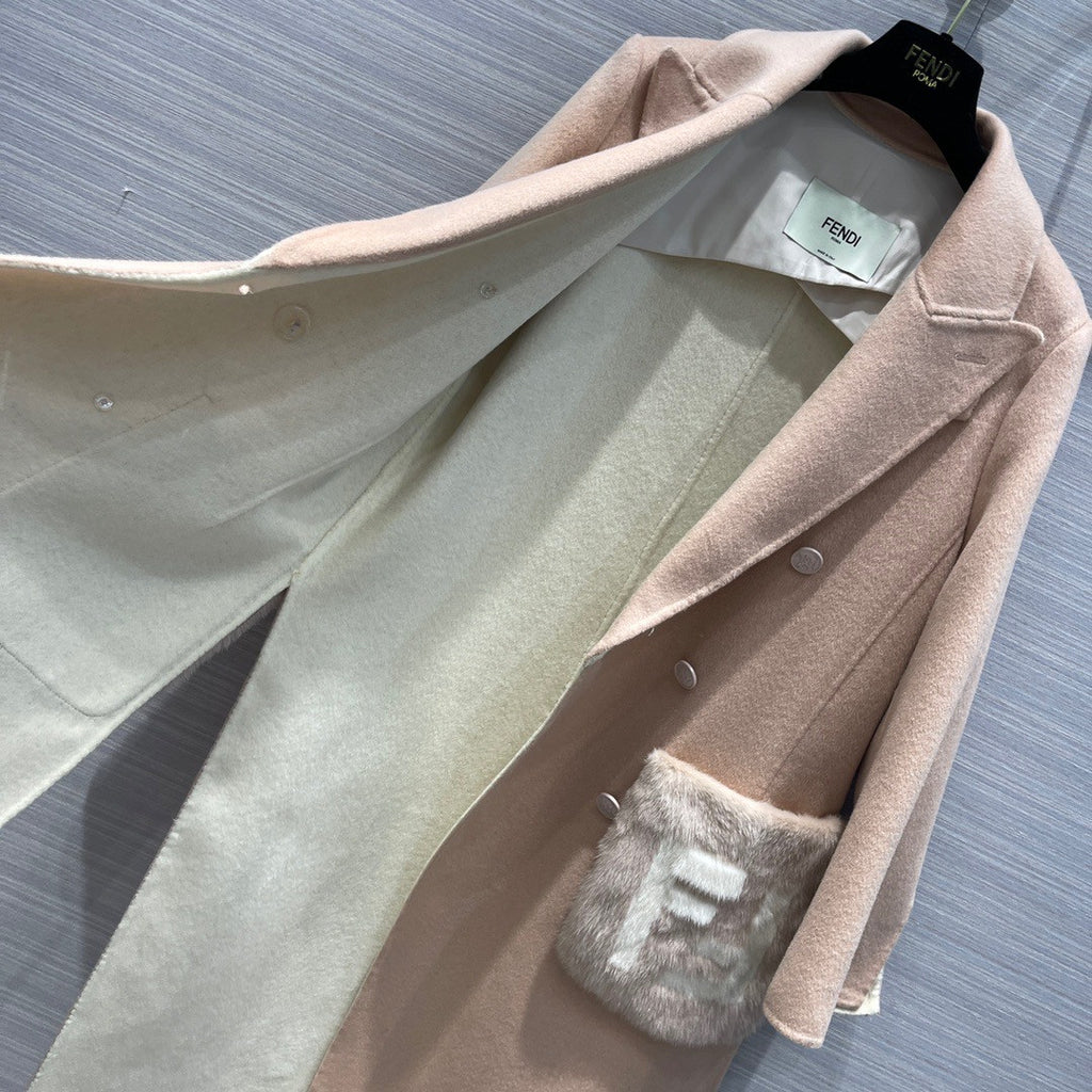 Fendi Beige wool coat