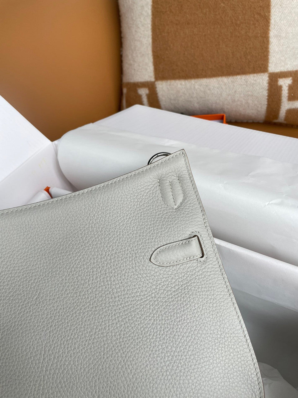 Hermes Gris Perle Jypsiere 28 bag
