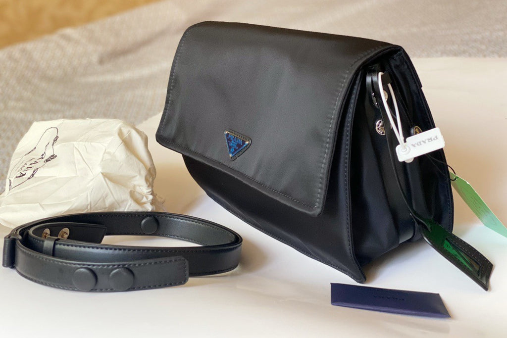 Prada  Re-Nylon large padded shoulder bag