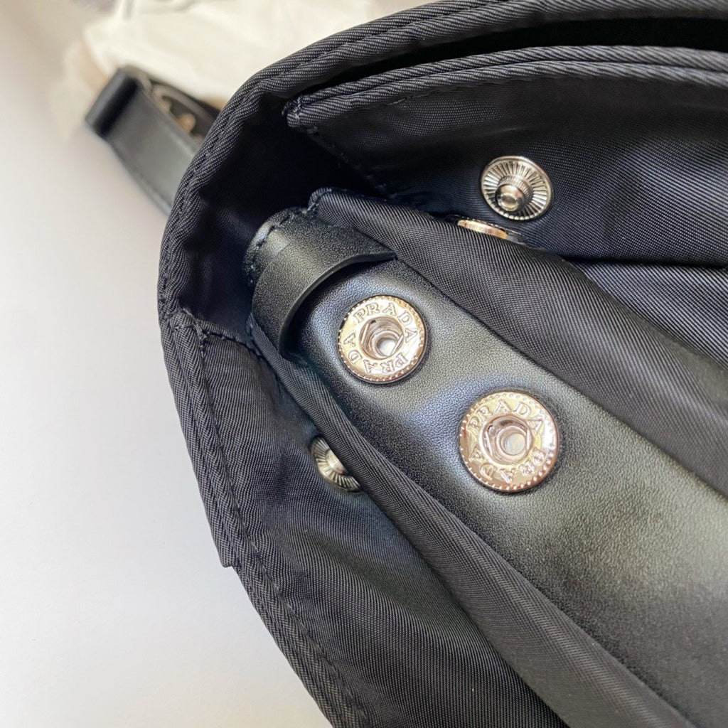 Prada  Re-Nylon large padded shoulder bag