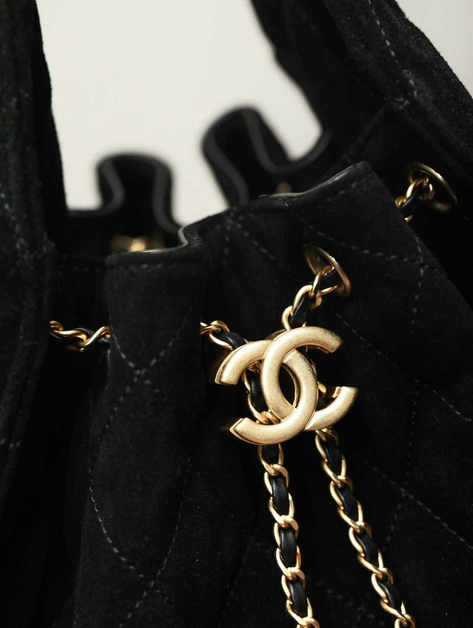Chanel CRUISE 2024/25 MAXI SUEDE HOBO BAG