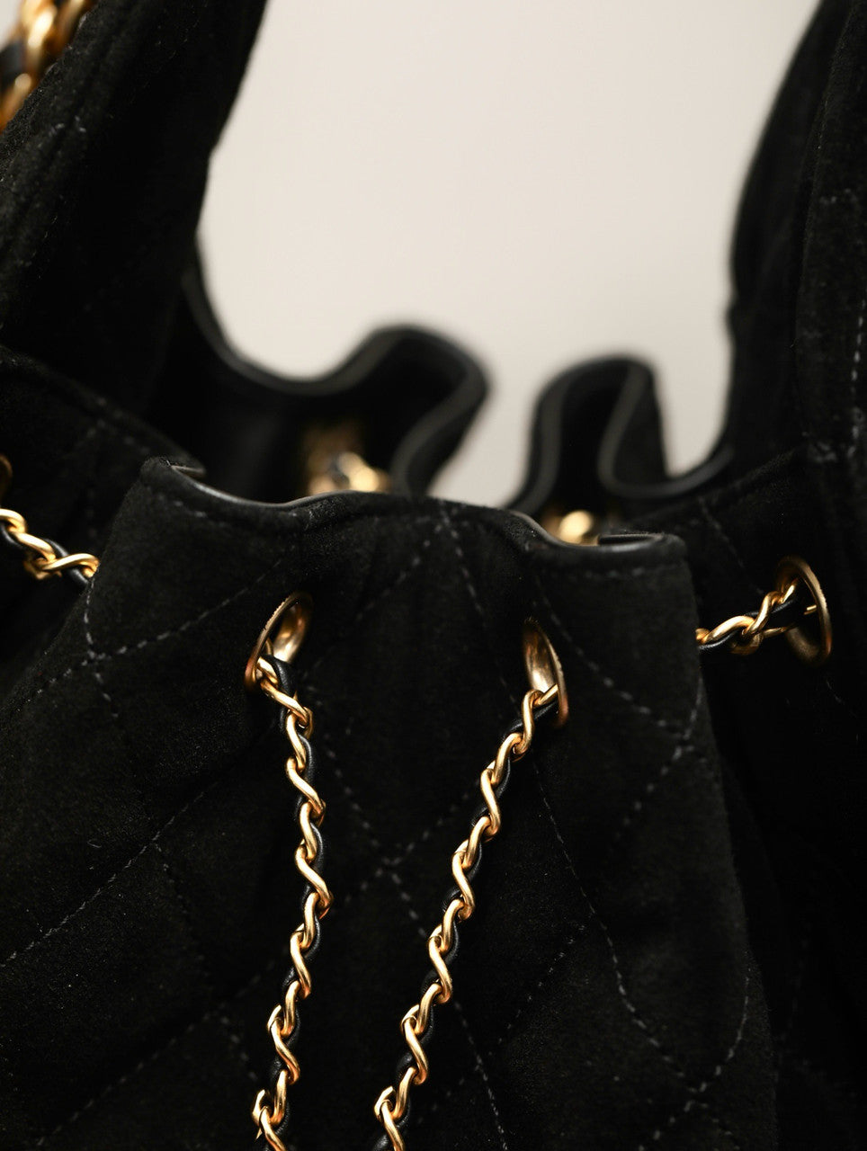 Chanel CRUISE 2024/25 MAXI SUEDE HOBO BAG