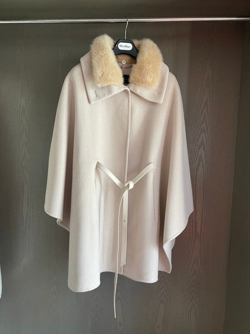 Loro Piana Cashmere Denice Cape Ivory