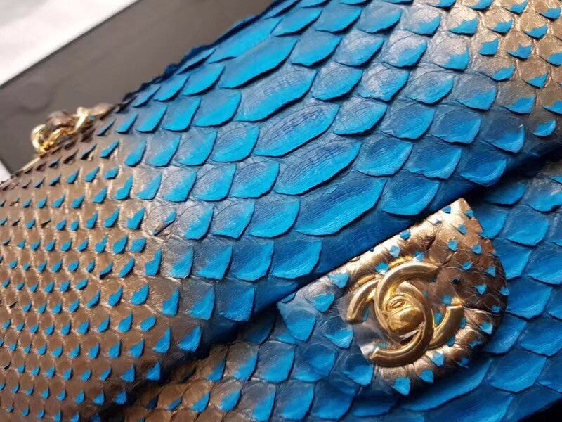 CHANEL 2.55 Python Handbag Dubai Limited Edition