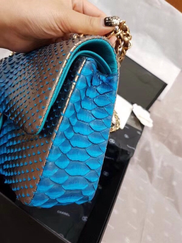 CHANEL 2.55 Python Handbag Dubai Limited Edition