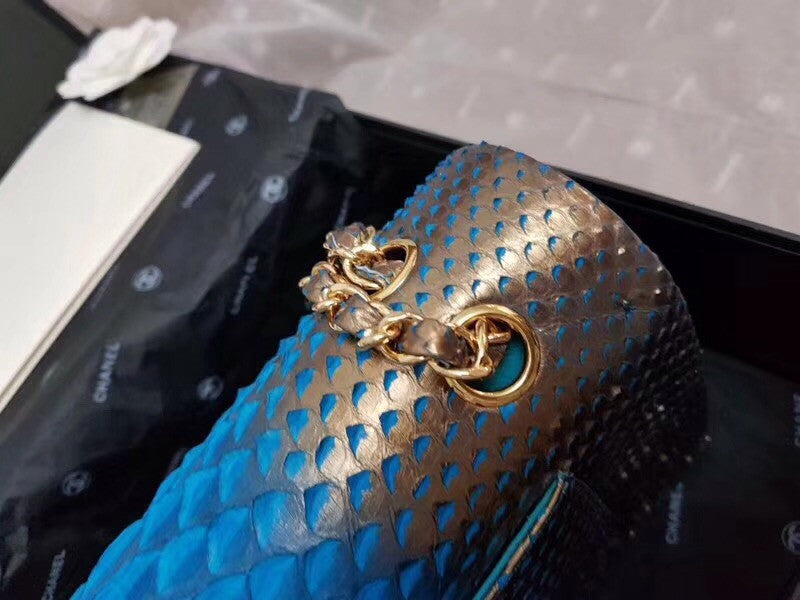 CHANEL 2.55 Python Handbag Dubai Limited Edition