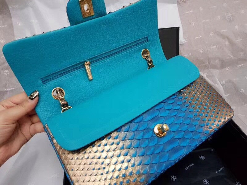 CHANEL 2.55 Python Handbag Dubai Limited Edition