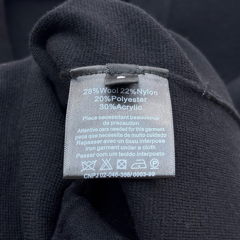 Schiaparelli Black Knit Bijoux Buttons Cardigan