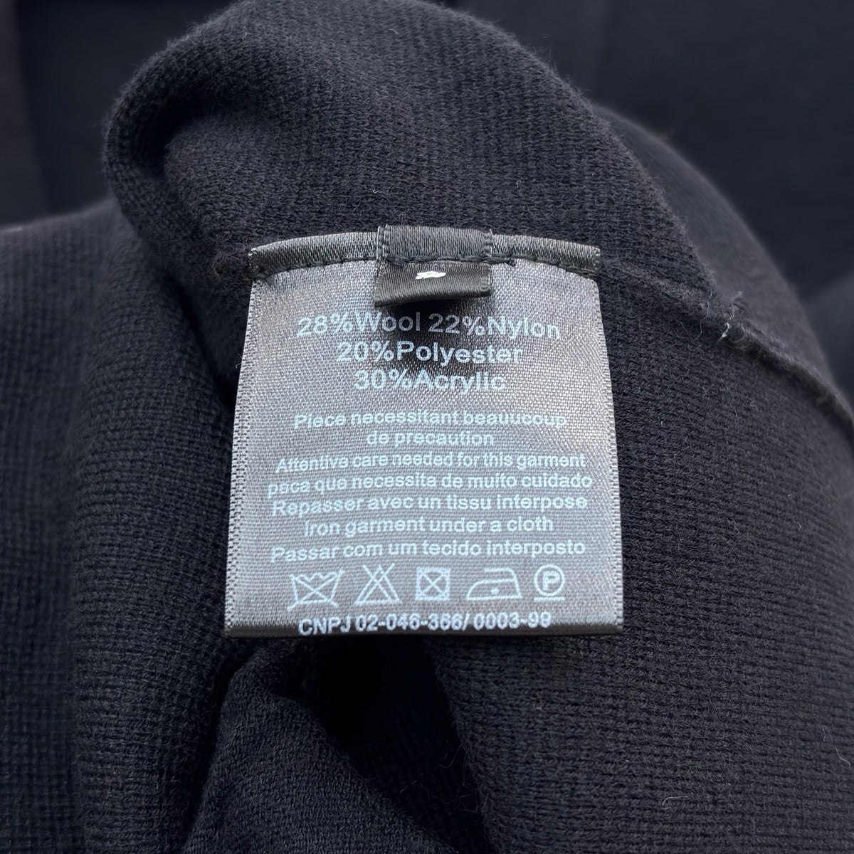 Schiaparelli Black Knit Bijoux Buttons Cardigan