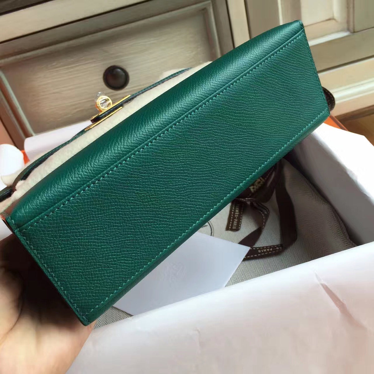 Hermès Bengale Kelly Mini Togo Gold Hardware