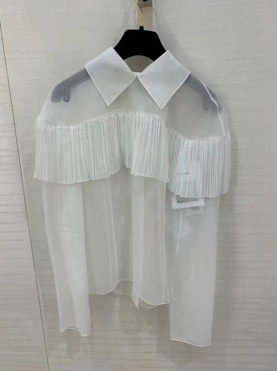 Chanel Silk Muslin BLOUSE