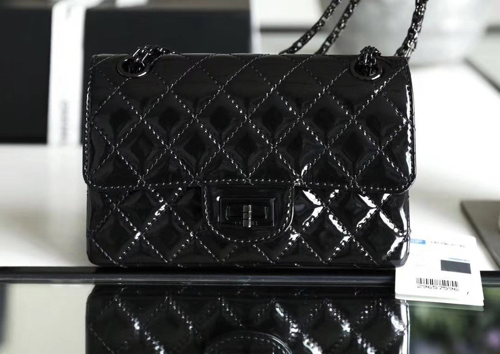 Chanel All Black Small 2.55 Handbag
