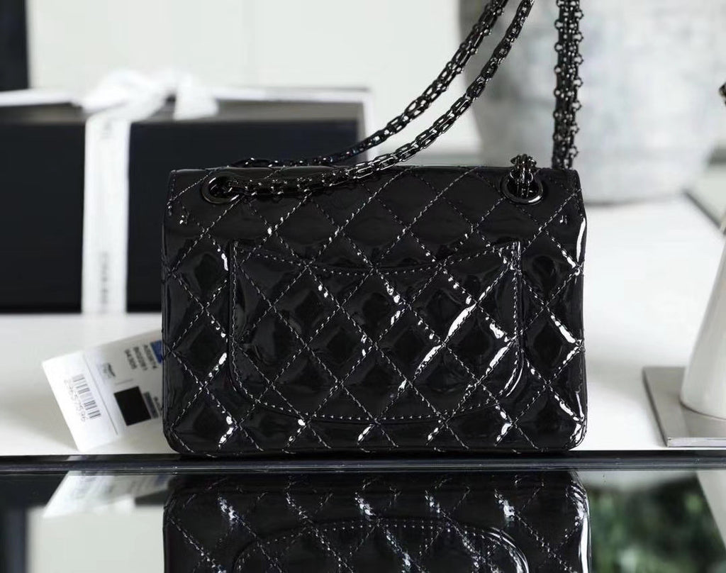 Chanel All Black Small 2.55 Handbag