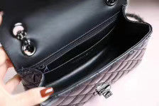 Chanel All Black Small 2.55 Handbag