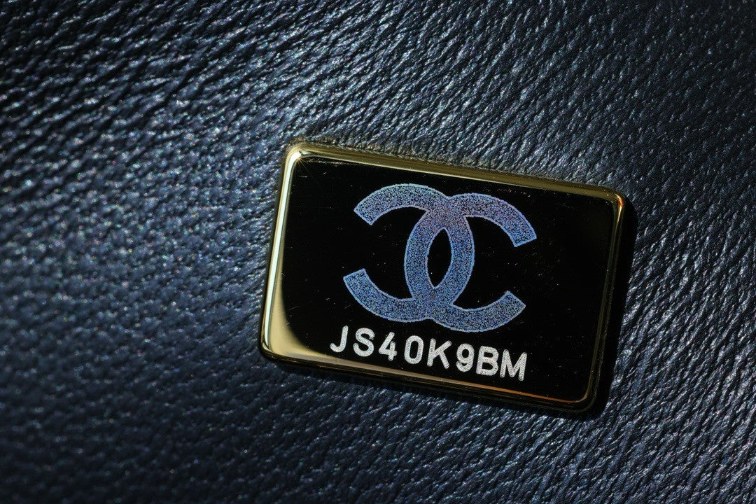 Chanel Shearling Lambskin FLAP BAG BLACK 2024