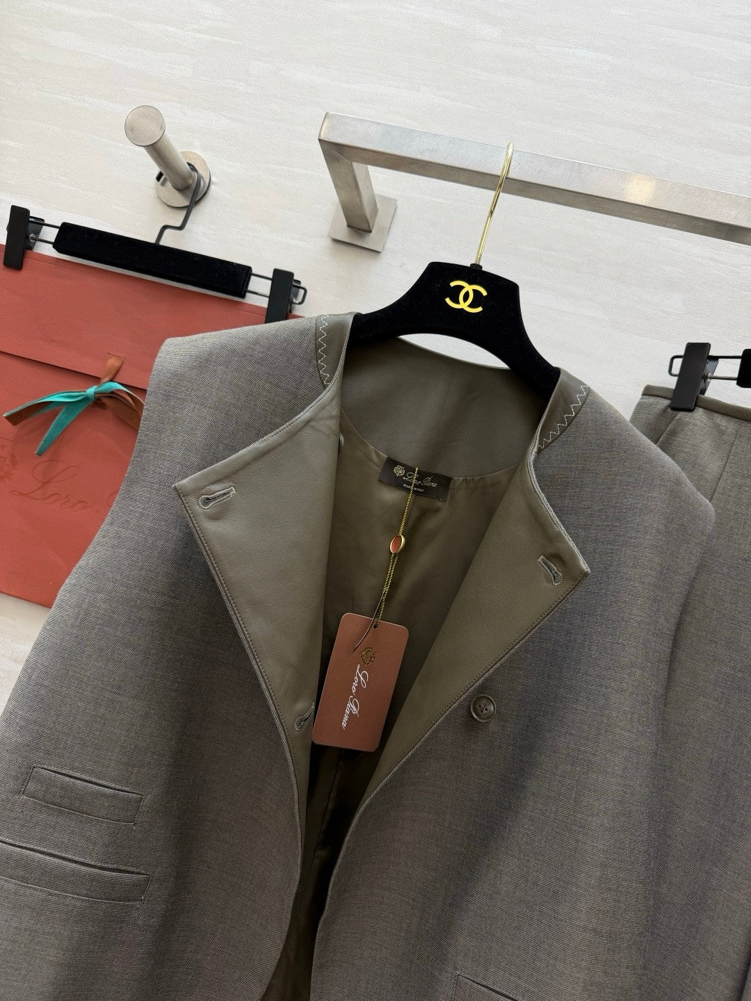 Loro Piana cashmere suit - interior label Made in Italy