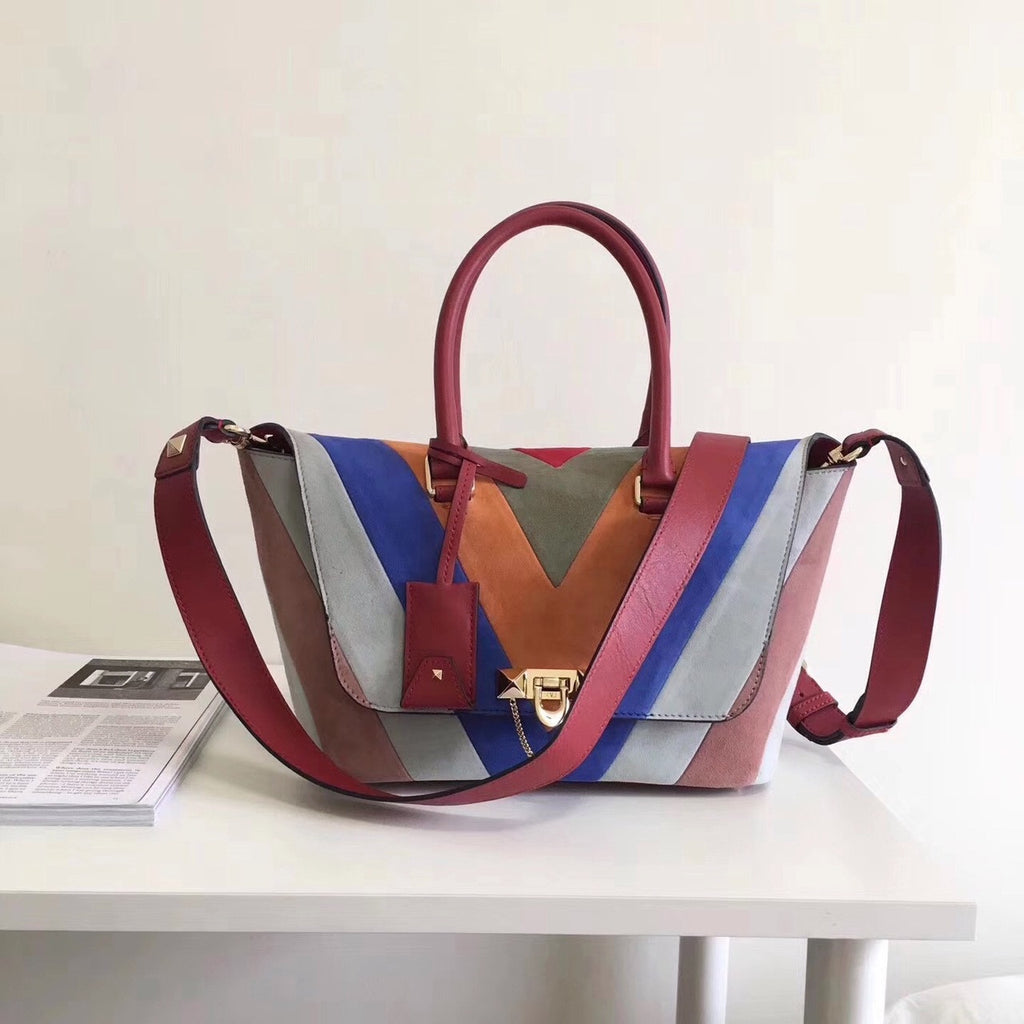 Valentino DEMILUNE SMALL DOUBLE HANDLE BAG