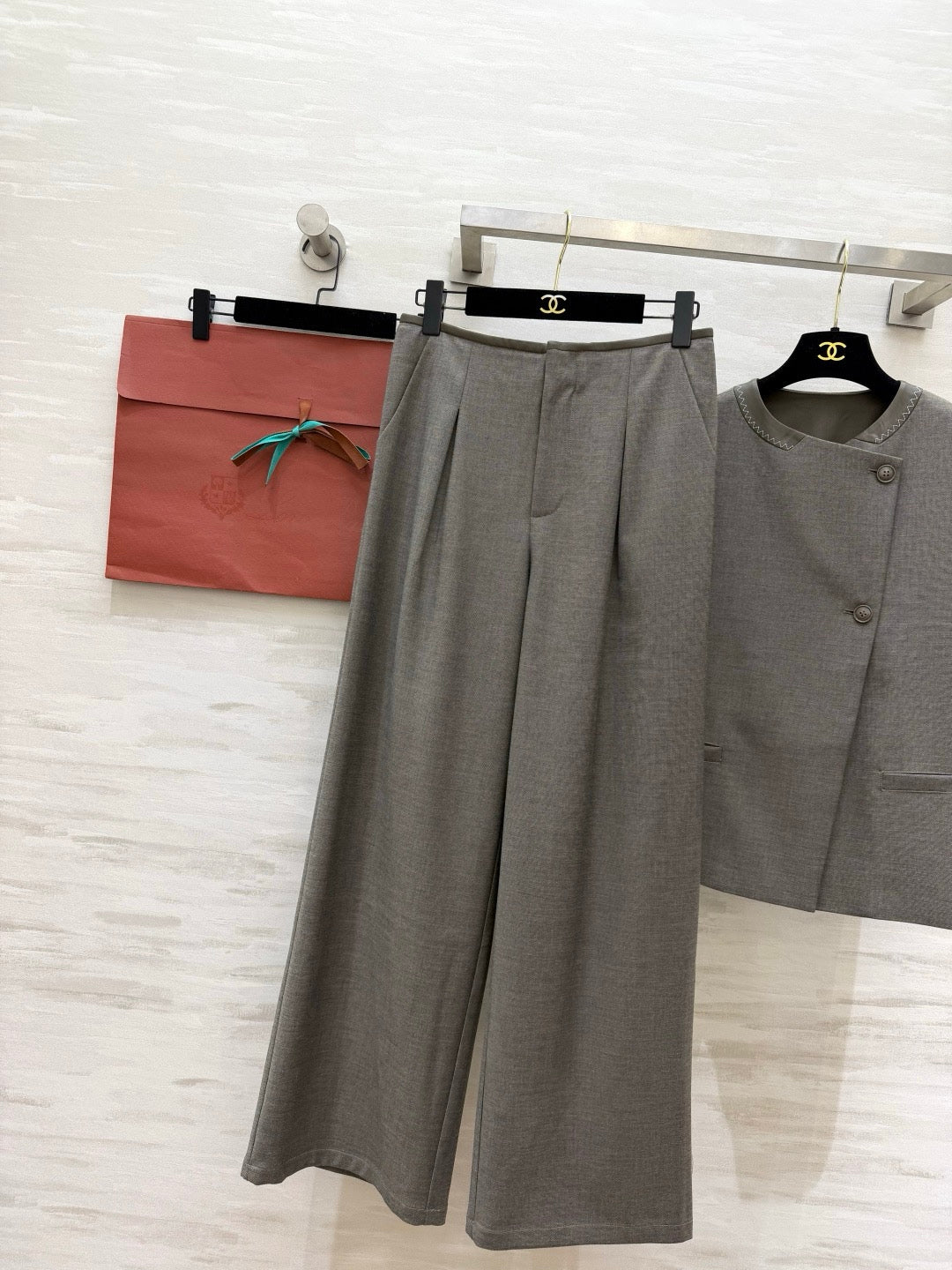 Loro Piana cashmere suit - trousers full view