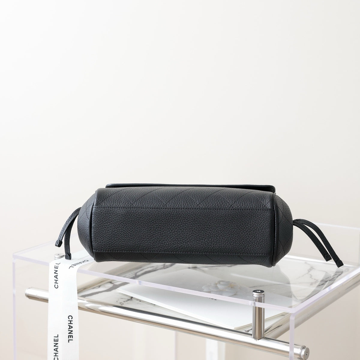 Chanel Large Shopping Bag – Black Grained Calfskin & Gold-Tone Metal – Spring-Summer 2026 Chanel
