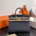 Hermès Birkin 35 cm Blue Nuit Togo Leather Gold Hardware Hermes
