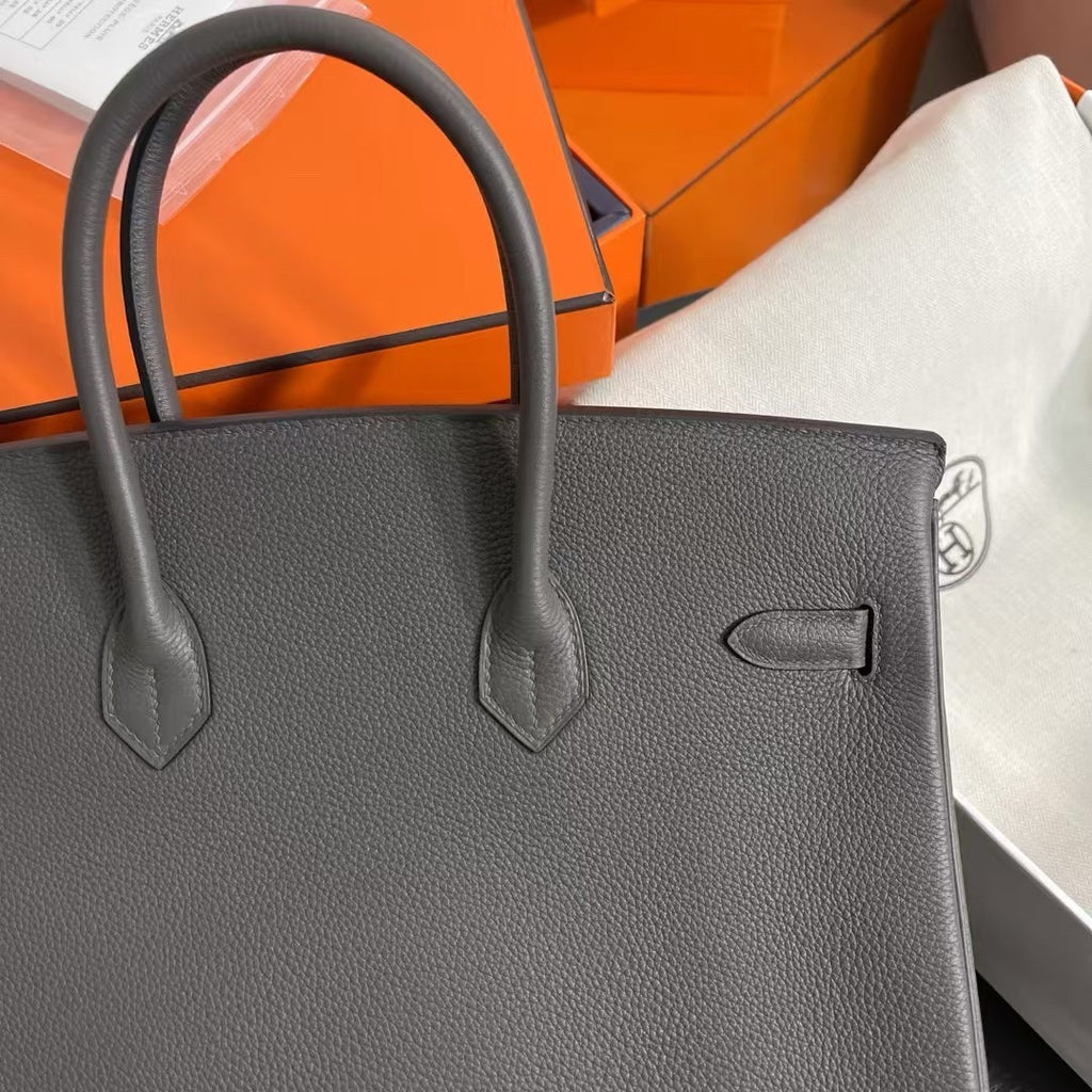 Hermès Birkin 35 cm Graphite Togo Leather Gold Hardware Hermes