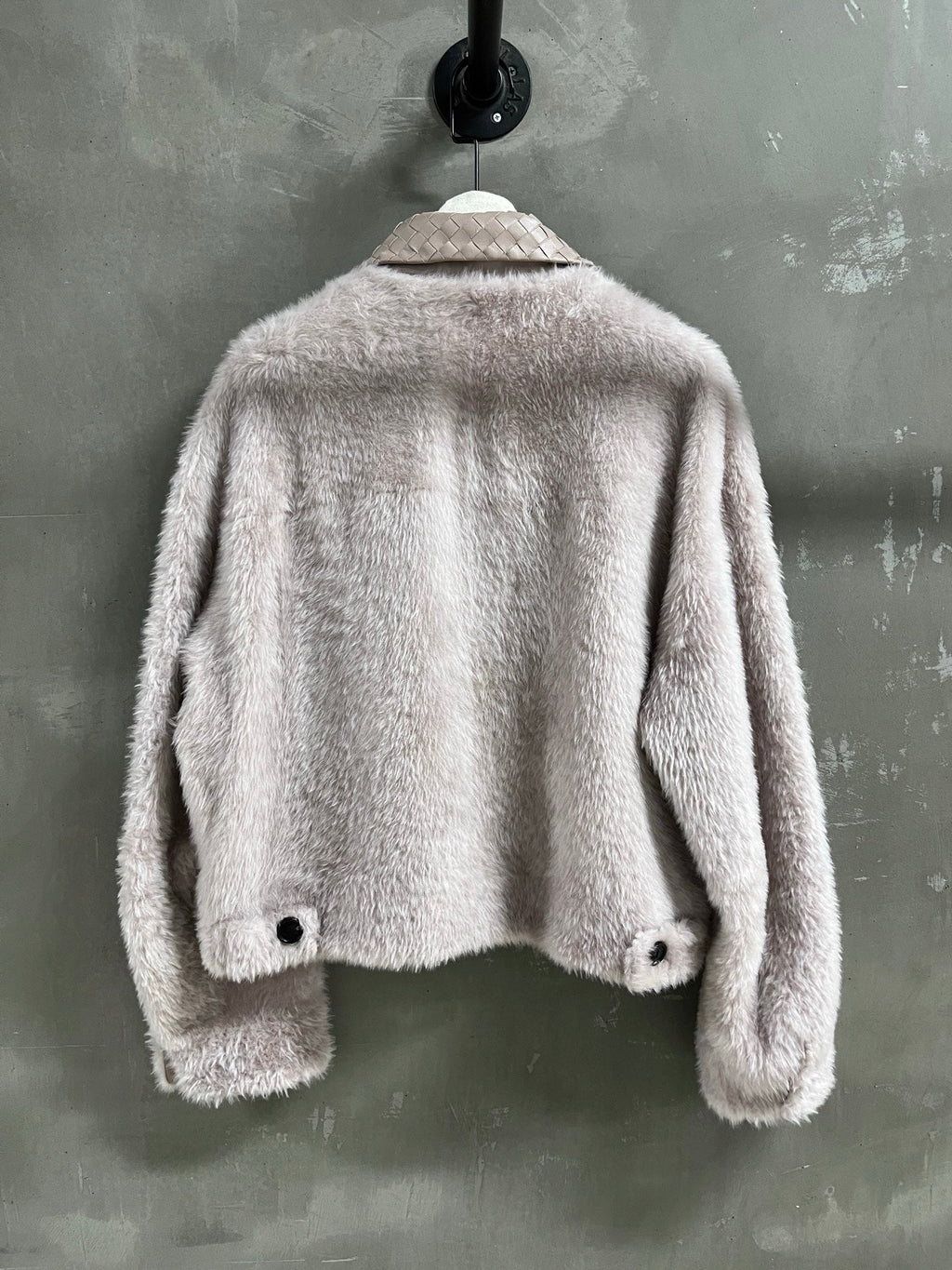 Bottega Veneta Plush Fur Jacket - IMG_3928.jpeg