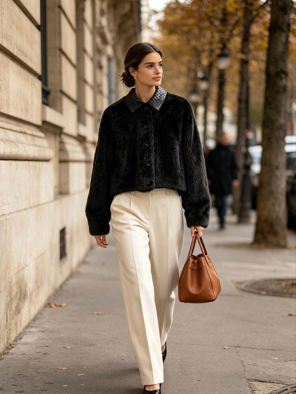 Bottega Veneta Plush Fur Jacket - IMG_3929.jpeg