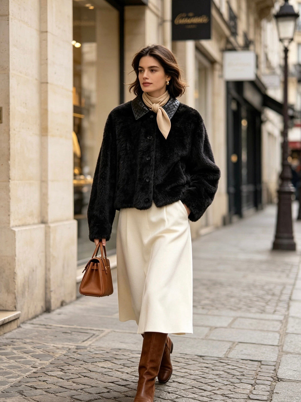 Bottega Veneta Plush Fur Jacket - IMG_3932.jpeg